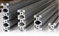 Silvery Anodized Aluminum Extrusion Profiles For Production Line , T Slot Aluminum Profile