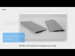 शीतलन टावरों/प्रोफाइलों के लिए एनोडाइज्ड औद्योगिक पंखे का ब्लेड