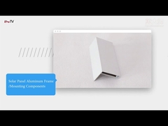 एनोडाइज्ड 6063 इंडस्ट्रियल एक्सट्रूडेड एल्यूमीनियम प्रोफाइल इलेक्ट्रिकल कवर