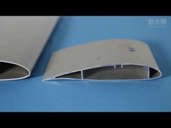 चांदी का पाउडर पेंटिंग इंडस्ट्रियल फैन ब्लेड 16ft बड़े ब्लेड छत फैन