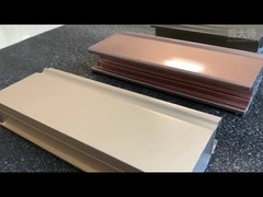 6061 एल्यूमीनियम एक्सट्रूज़न प्रोफाइल पाउडर लिफ्ट के लिए पेंट / एनोडाइज्ड