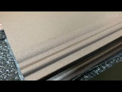 6063 T5 स्लाइडिंग विंडो के लिए पाउडर पेंट एल्यूमीनियम विंडो फ्रेम प्रोफाइल