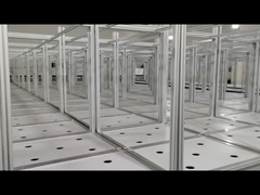 उद्योग के लिए टी-स्लॉट एल्युमिनियम एक्सट्रूज़न प्रोफाइल एक्सट्रूडेड एल्युमीनियम