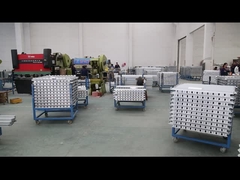 चांदी / काला एनोडाइज्ड पाउडर पेंट सोलर पैनल एल्यूमीनियम फ्रेम ऑक्सीकृत