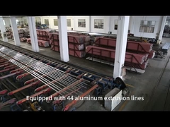 पाउडर पेंटिंग/एनोडाइजिंग 6061 एल्यूमीनियम एक्सट्रूज़न प्रोफाइल ड्रिलिंग/कटिंग के साथ