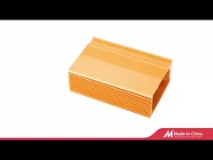 ब्राइट एनोडाइजिंग इंडस्ट्रियल एल्यूमीनियम एक्सट्रूज़न प्रोफाइल अनुकूलित सीएनसी मशीनिंग