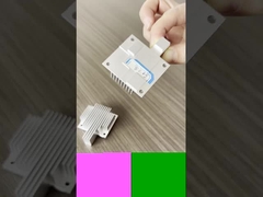 6063t6 एनोडाइज्ड इंडस्ट्रियल एल्यूमीनियम प्रोफाइल सिलेंडर शेल / इलेक्ट्रिकल शेल