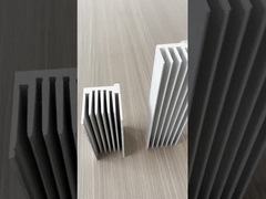 एनोडाइज्ड वाटर कूलर T4 T5 बड़े हीट सिंक एक्सट्रूज़न