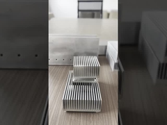 टी-स्लॉट एल्यूमीनियम एक्सट्रूज़न प्रोफाइल स्टील पॉलिश सतह उपचार / कन्वेयर के लिए