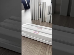 एनोडाइज्ड कस्टम एल्यूमीनियम एक्सट्रूज़न एल्यूमीनियम 6063 असेंबली लाइन