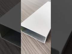 6063 श्रृंखला स्पष्ट एनोडाइज्ड एल्यूमिनियम दरवाजा और खिड़की प्रोफाइल GB/75237-2004