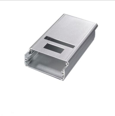 Blue Anodized Aluminium Profile Enclosure Housing Customized Dimensions