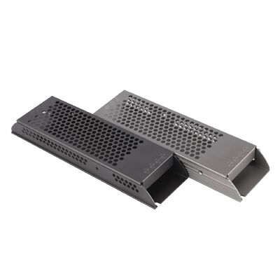 6063 6061 Customized CNC Machining Aluminum Power Inverter Enclosure with Anodizing