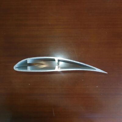 Black Anodized 6082 Customized CNC Machining Hvls Fan Blade Aluminum Fan Blade