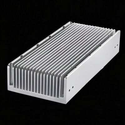 Custom Extruded Aluminum Heat Sink High Density Fin Aluminum Skived Heatsink for Electronic IC Power Module Cooling