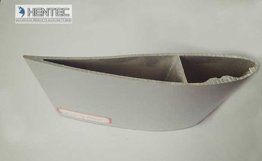 6063-टी 5 औद्योगिक निकास एल्यूमिनियम Louvers / काला / चांदी Anodizing