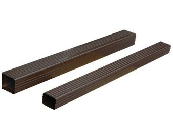 Anodized निकास निर्माण एल्यूमिनियम प्रोफाइल आयताकार ट्यूबिंग पतली दीवार