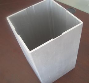 सीई प्रमाणन एल्यूमीनियम आयताकार ट्यूबिंग पाउडर लेपित के साथ Anodized