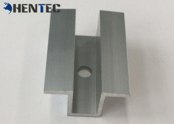 पीवी एमआईडी क्लैंप सौर पैनल छत माउंटिंग सिस्टम Anodized भूतल उपचार