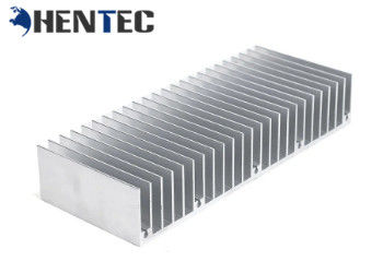 Anodized 6061/6063 Extruded एल्यूमीनियम संलग्नक कस्टम आकार एलईडी संलग्नक