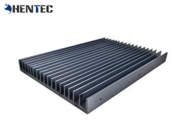Longlife Anodized एल्यूमीनियम एक्सट्रूज़न हीट सिंक प्रोफाइल ब्लैक कलर 6063 एलॉय