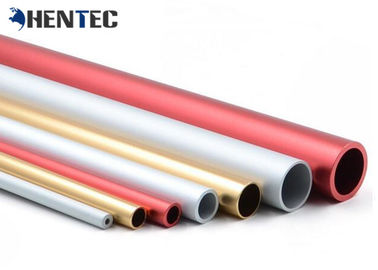 कस्टम मानक एल्यूमीनियम प्रोफ़ाइल Anodized एल्यूमीनियम पाइप / बार / स्क्वायर ट्यूब