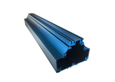 चमकीले नीले Anodizing बाहर निकालना एल्यूमीनियम मामले 6063/6061 पानी के सबूत