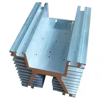 Anodized OEM कस्टम सीएनसी मशीनिंग Extruded हीट सिंक प्रोफाइल