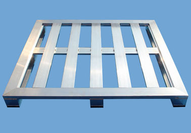 4 Way Anodized Aluminum Pallets , Industrial Extruded Aluminium Profiles
