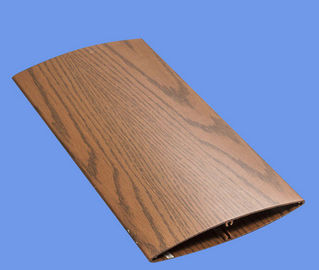 Anodized Replacement Industrial Fan Blade , Airfoil Extruded Aluminum Louvers